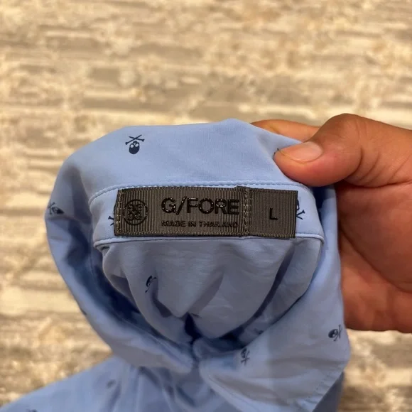 G/FORE Skull & T’s Killer Polo Women’s Large Performance Stretch Wicking Golf - Picture 6 of 13